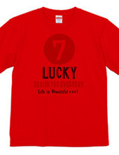 サークル・ナンバリング　7Lucky