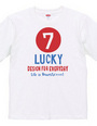 サークル・ナンバリング　7Lucky