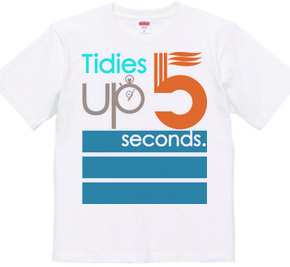 Tidies up in 5 seconds