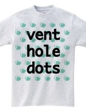 vent hole dots #HOT MINT