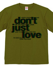 Just don t love