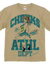 チアガール CHEEKS ATHL DEPT