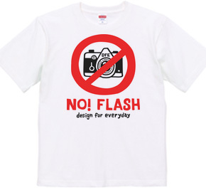 撮影（カメラ）禁止　NO!FLASH 