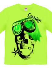 Goggle skull grn