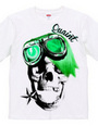 Goggle skull grn