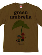 緑色の傘