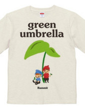 緑色の傘