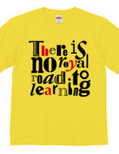 There is no royal road to learning