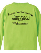 Scandalass Trumpman 10周年記念Ｔシャツ