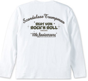 Scandalass Trumpman 10周年記念Ｔシャツ