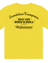 Scandalass Trumpman 10周年記念Ｔシャツ