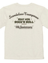 Scandalass Trumpman 10周年記念Ｔシャツ