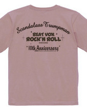 Scandalass Trumpman 10周年記念Ｔシャツ