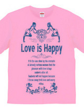 Love is happiness