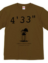 John Cage 4 33 "t-shirt