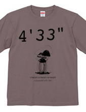 John Cage 4 33 "t-shirt