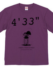 John Cage 4 33 "t-shirt