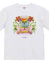 "Bon Voyage" コラージュTシャツ