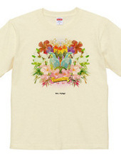 "Bon Voyage" コラージュTシャツ