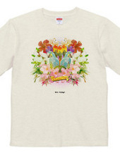 "Bon Voyage" コラージュTシャツ