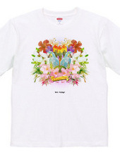 "Bon Voyage" コラージュTシャツ