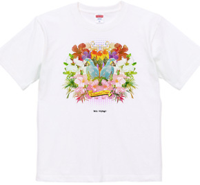 "Bon Voyage" コラージュTシャツ