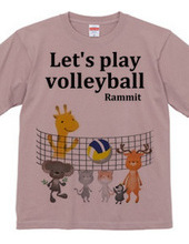 Let's volleyball!