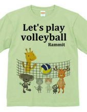 Let's volleyball!