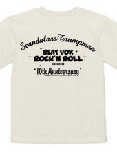 Scandalass Trumpman 10周年記念Ｔシャツ