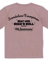 Scandalass Trumpman 10周年記念Ｔシャツ