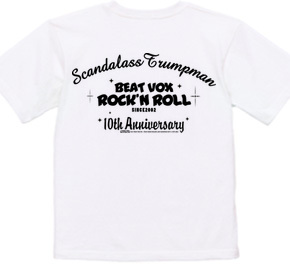 Scandalass Trumpman 10周年記念Ｔシャツ