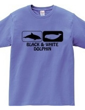 black & white dolphin