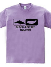 black & white dolphin