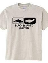 black & white dolphin