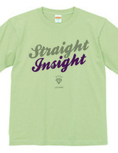 "Straight Insight" T-shirts