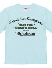 Scandalass Trumpman 10周年記念Ｔシャツ