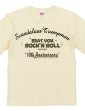 Scandalass Trumpman 10周年記念Ｔシャツ