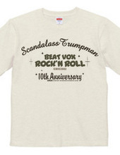 Scandalass Trumpman 10周年記念Ｔシャツ