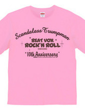 Scandalass Trumpman 10周年記念Ｔシャツ