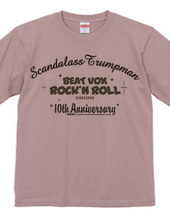 Scandalass Trumpman 10周年記念Ｔシャツ