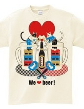 「We love beer!」５色