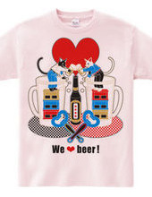 「We love beer!」５色