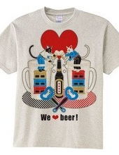 「We love beer!」５色