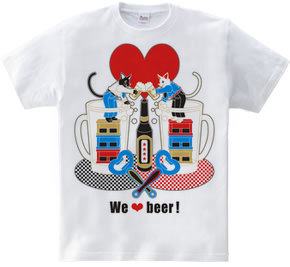 「We love beer!」５色