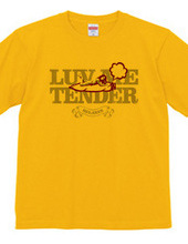 "luv me tender/purple" T-shirt