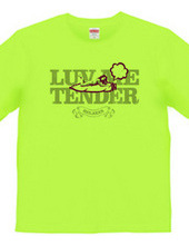 "luv me tender/purple" T-shirt