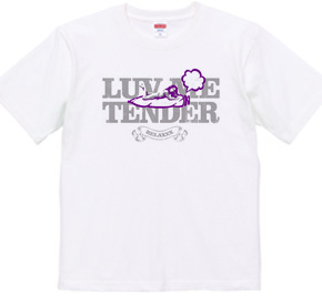 "luv me tender/purple" T-shirt