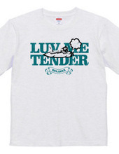 "luv me tender/green" T-shirts