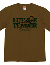 "luv me tender/green" T-shirts