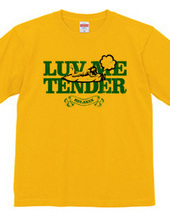 "luv me tender/green" T-shirts